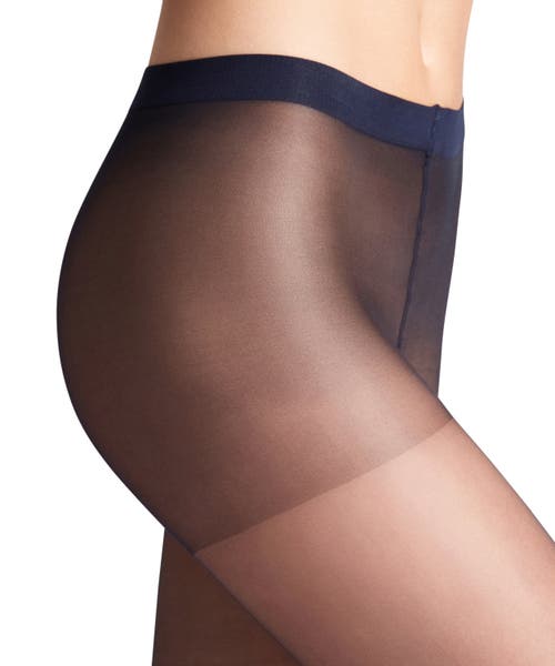 Falke Invisible Deluxe 8 Denier Ultra Sheer Tights In Blue