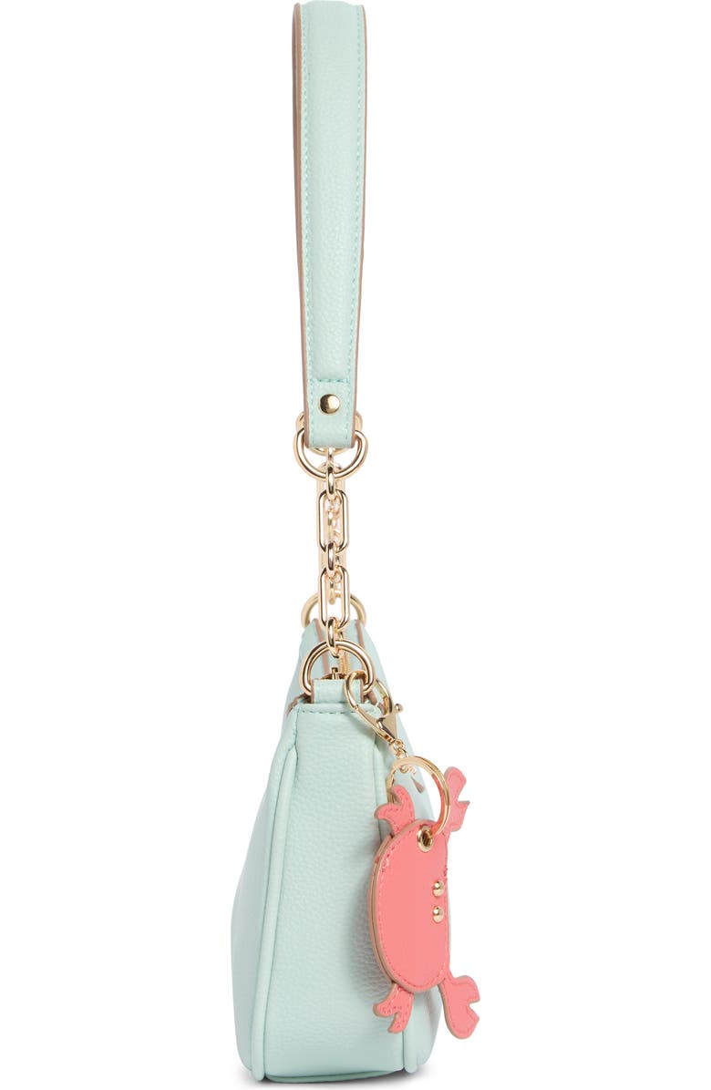 Nanette Lepore Chain Handle Shoulder Bag, Alternate, color, Surf Spray