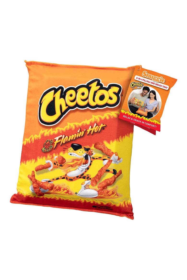 Flamin' Hot Cheetos 2-in-1 Snack Pillow, Alternate, color, ORANGE