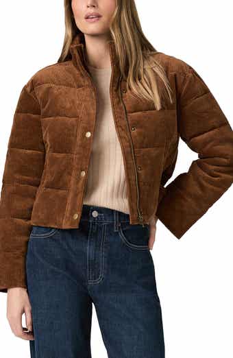 Astor Stretch Cotton Corduroy Puffer Jacket