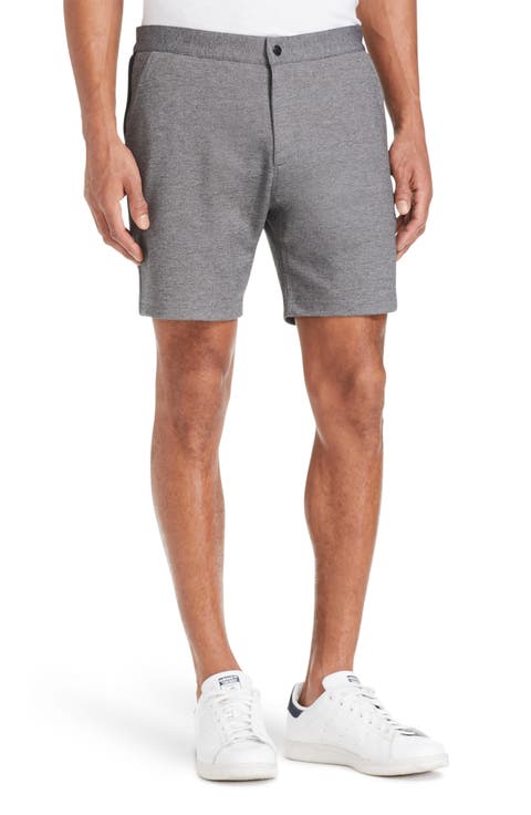 Liam Flat Front Knit Shorts