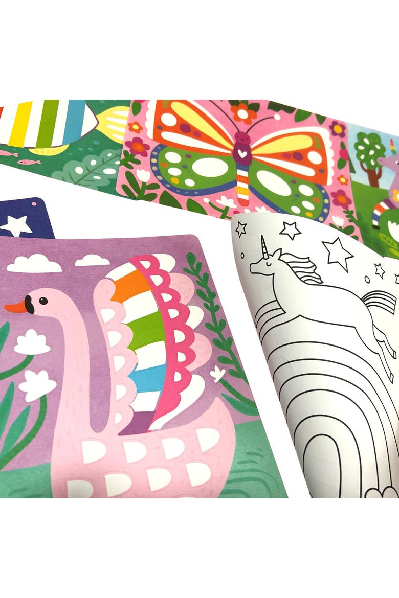 Foiltastic Foil Art and Coloring Set, Diy Craft, Alternate, color, Multicolored