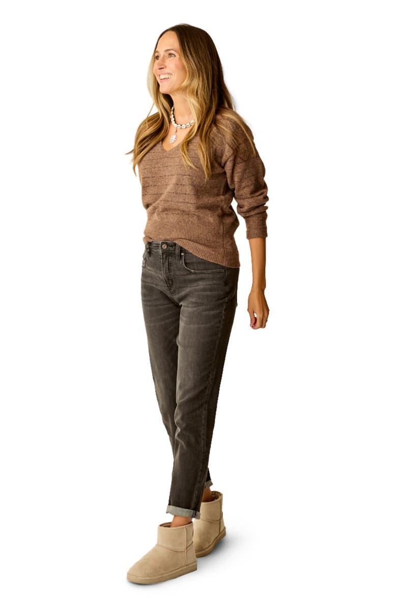 Carve Designs Carson Hi Rise Jean, Alternate, color, Washed Black