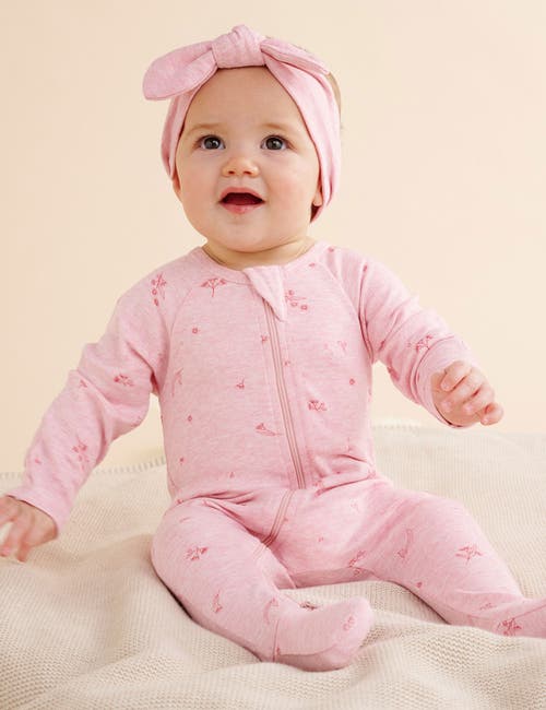Purebaby 2 Pack Zip Footie