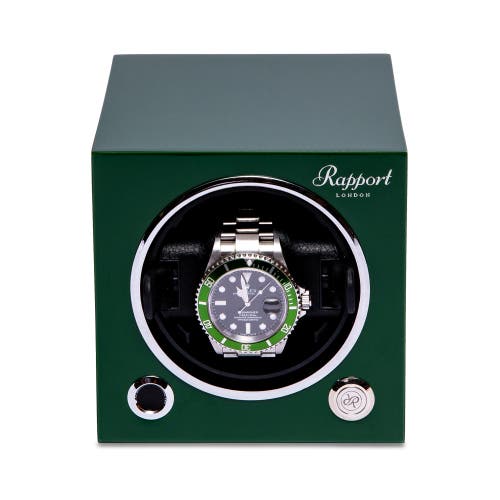Rapport London EVOLUTION SINGLE WATCH WINDER in Green  product