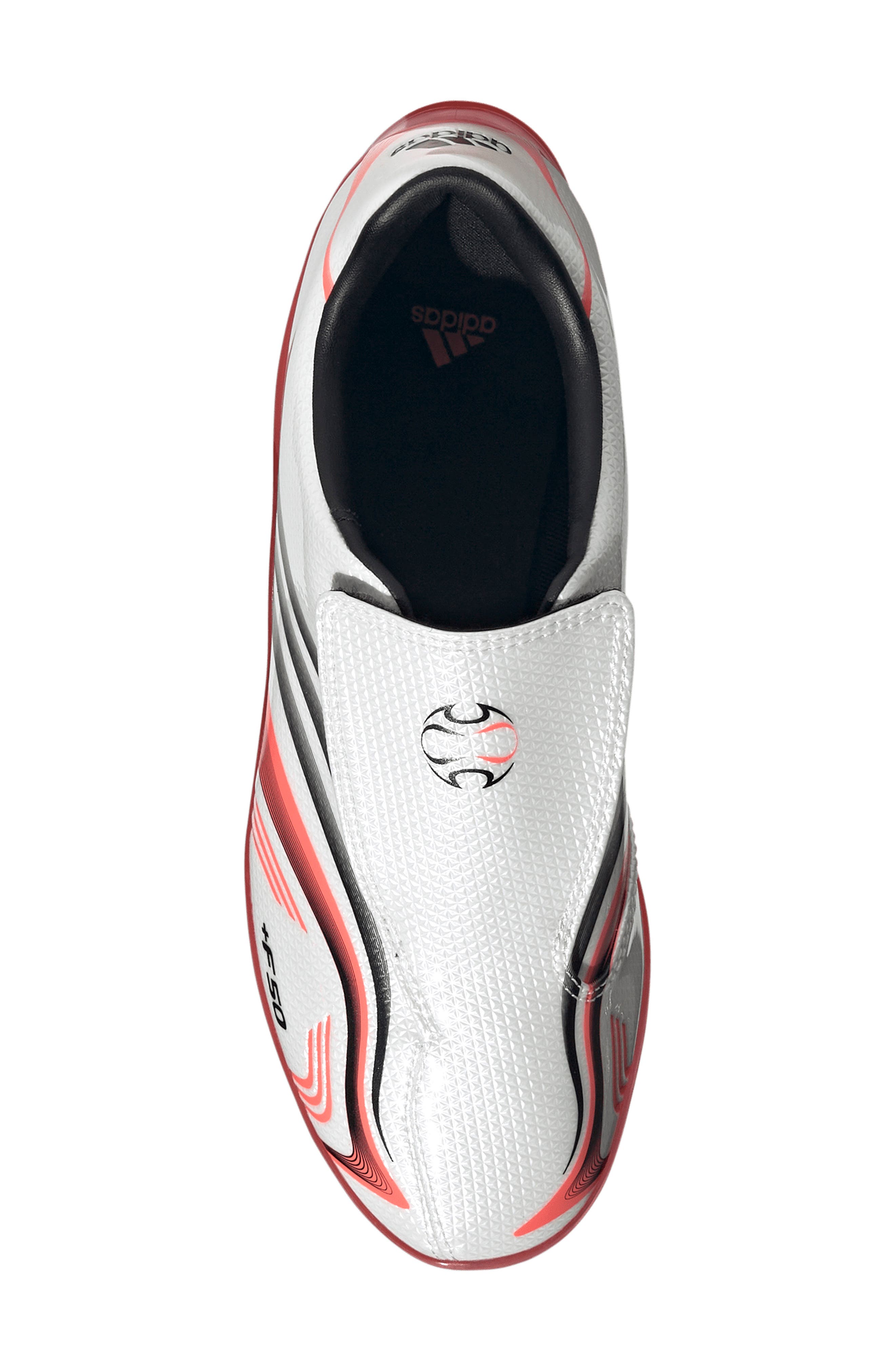 F50 Adiframe Sneaker, Alternate, color, ZERO MET/SOLAR TURBO/ BLACK