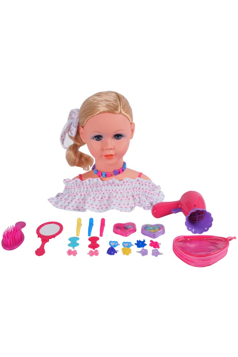 Styling Head Play Set, 11 Inch Fashion Doll, Main, color, Multicolored
