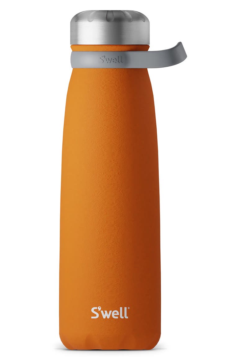 Traveler Sedona 40-Ounce Insulated Stainless Steel Water Bottle, Main, color, ORANGE