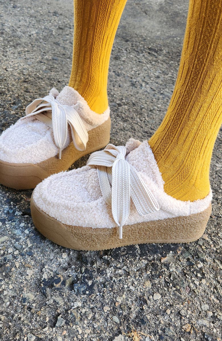 BC Footwear Evolution Platform Mule, Alternate, color, Cream