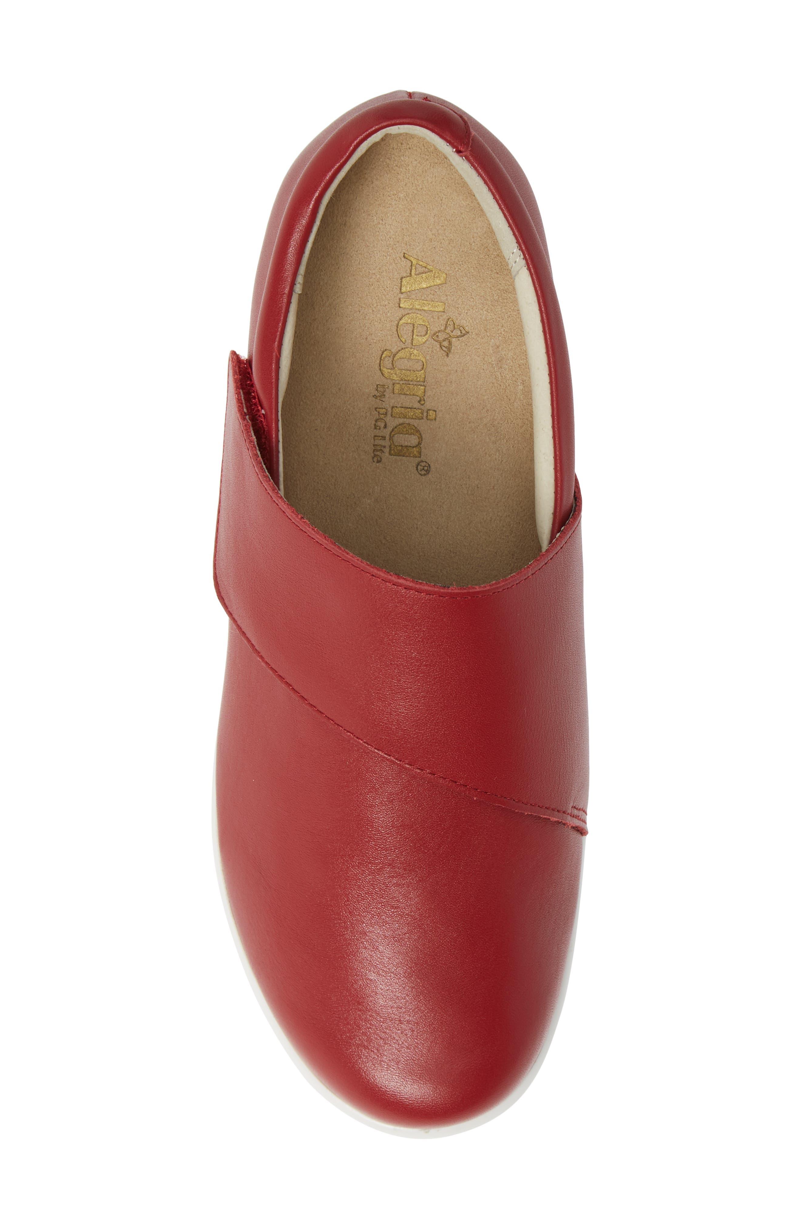 Qin Slip-On Sneaker, Alternate, color, RED BUTTER LEATHER