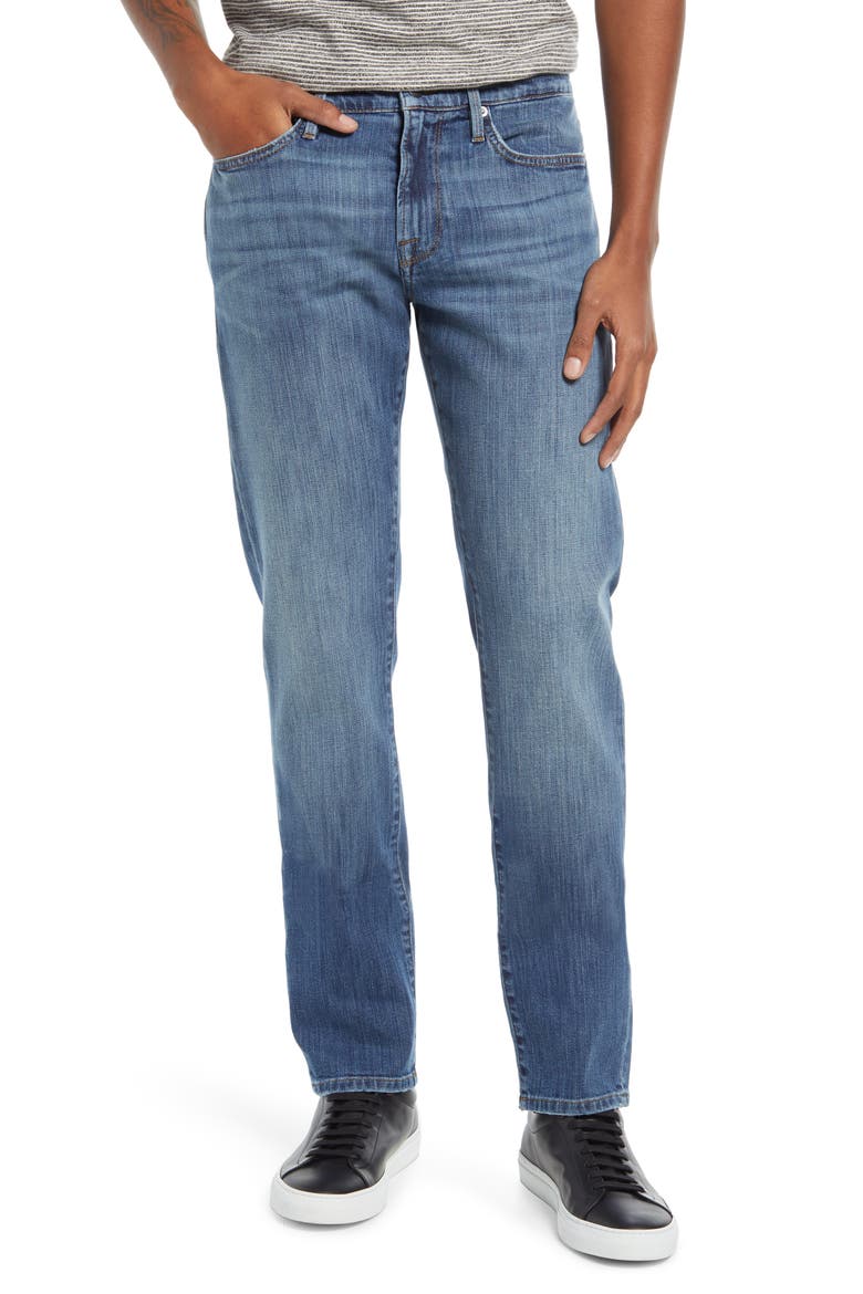 L'Homme Men's Slim Fit Jeans, Main, color, BEECH