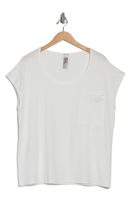 Go Couture Round Neck Dolman Sleeve Top