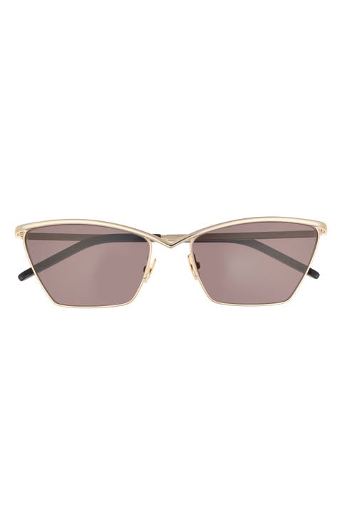 57mm Cat Eye Sunglasses