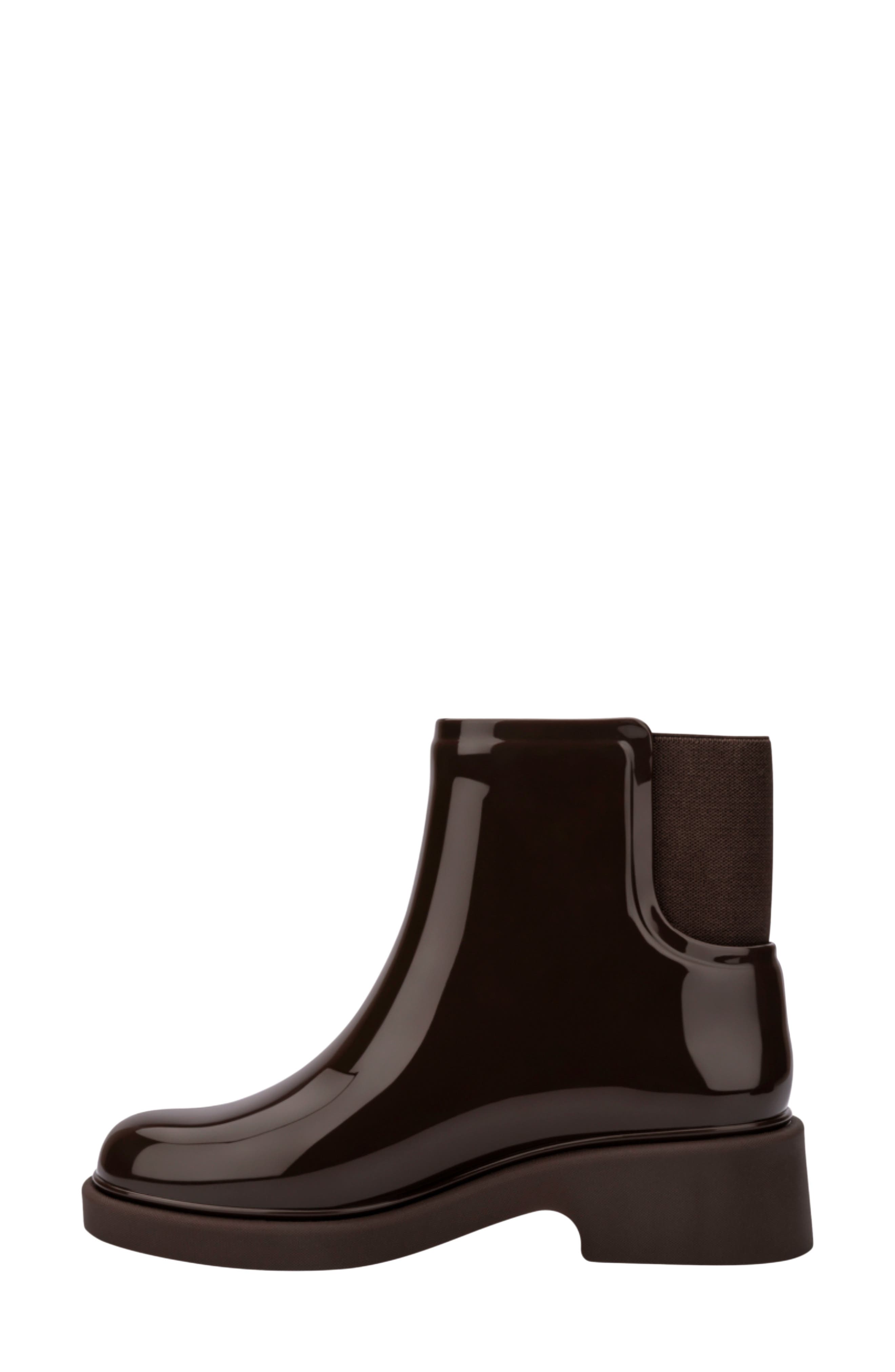 Water Resistant Chelsea Boot, Alternate, color, DARK BROWN