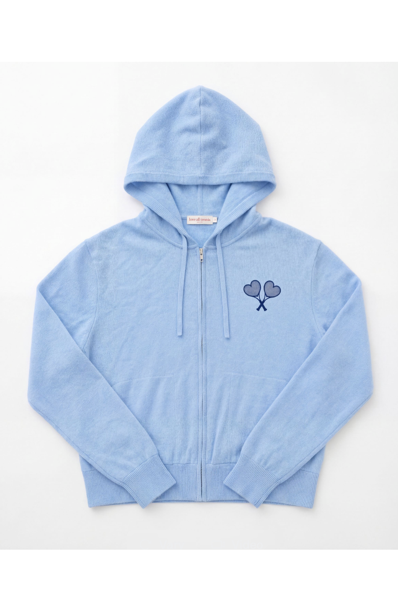 Love All Tennis Courtside Cashmere Sweater, Alternate, color, Latte
