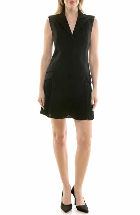 Nicole Miller Sleeveless Jacket Dress