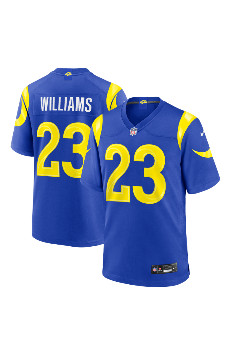 Nike Men's Nike Kyren Williams Royal Los Angeles Rams Team Game Player Jersey, Alternate, color, Royal