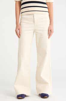 Habitual Shay Welt Pocket High Waist Wide Leg Jeans