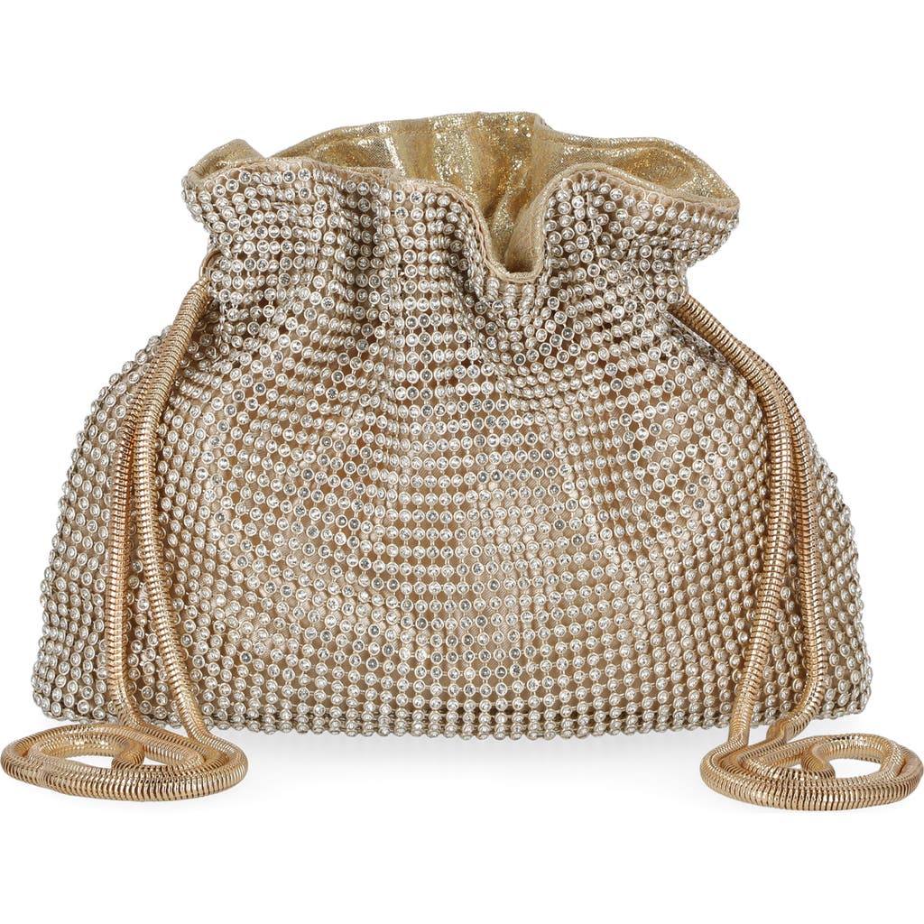 Jessica Mcclintock Maxine Drawstring Rhinestone Clutch