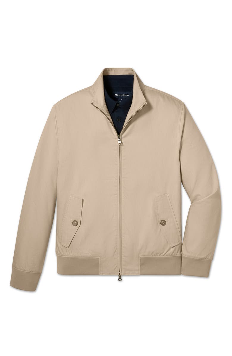Mizzen+Main Eastwood Stretch Twill Jacket, Alternate, color, Light Khaki