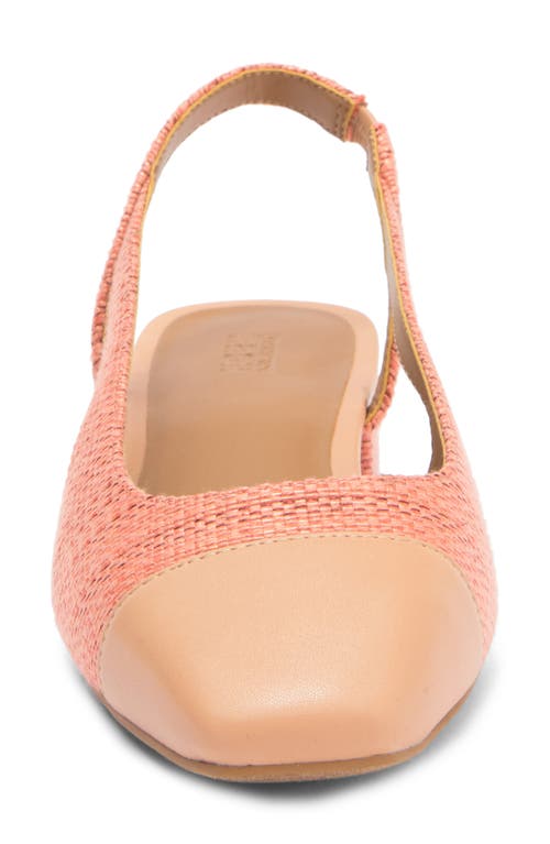 Nordstrom Rack Blaire Slingback Pump In Coral - Tan