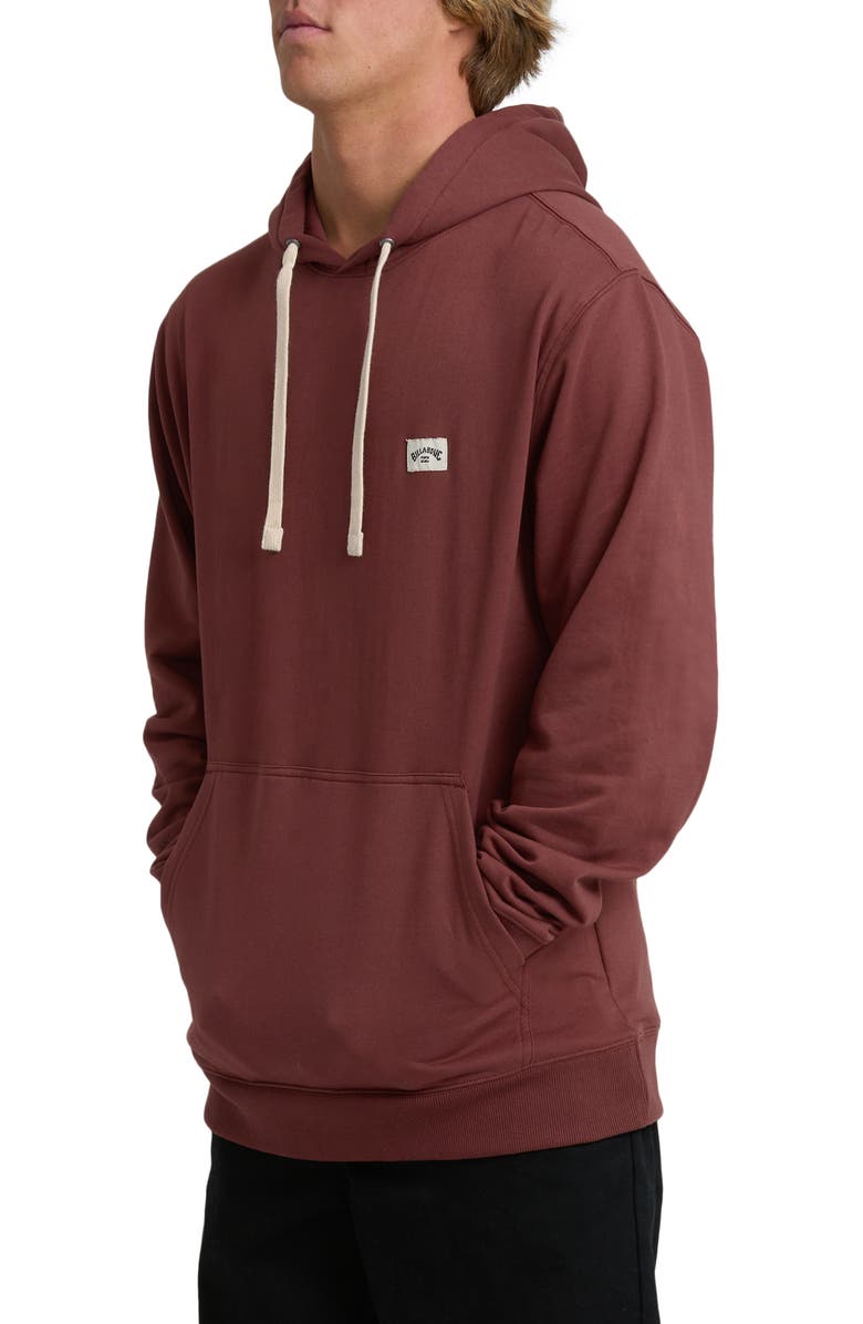 Billabong All Day Hoodie, Alternate, color, Plum