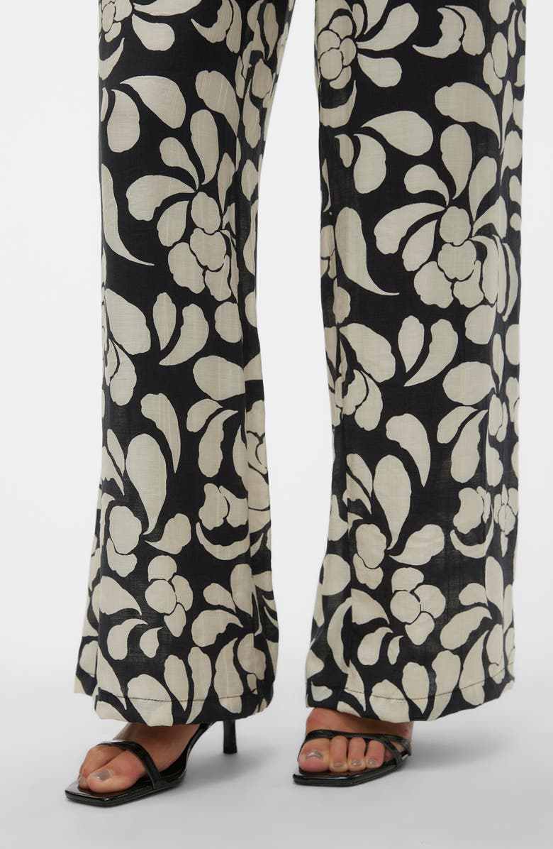 VERO MODA Gaja Print Wide Leg Pants, Alternate, color,