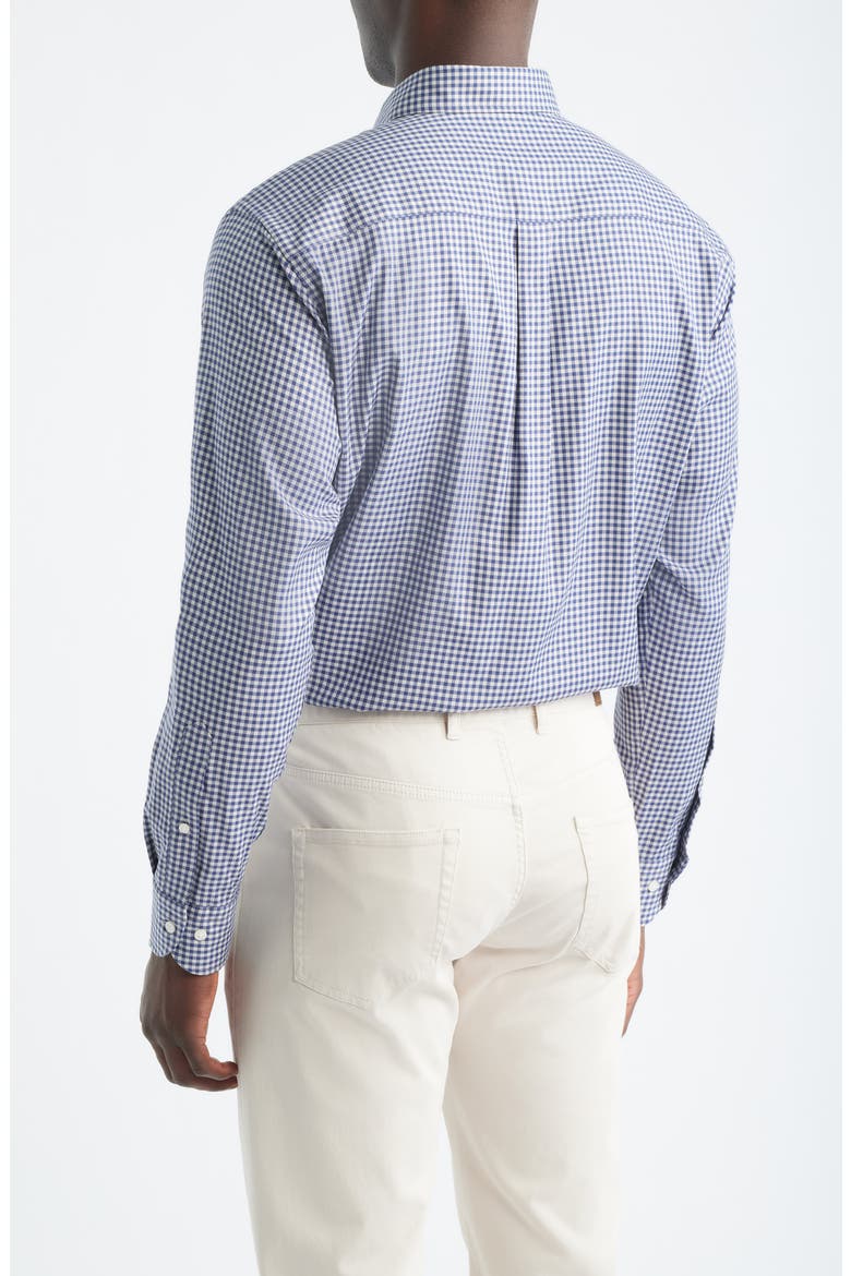 Liam Crown Soft Twill Sport Shirt, Alternate, color, NAVY