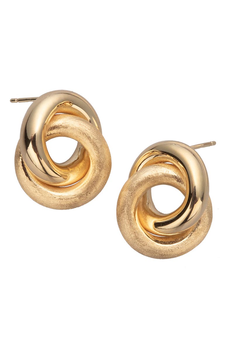Jennifer Zeuner Marlowe Earrings, Main, color, Yellow Gold