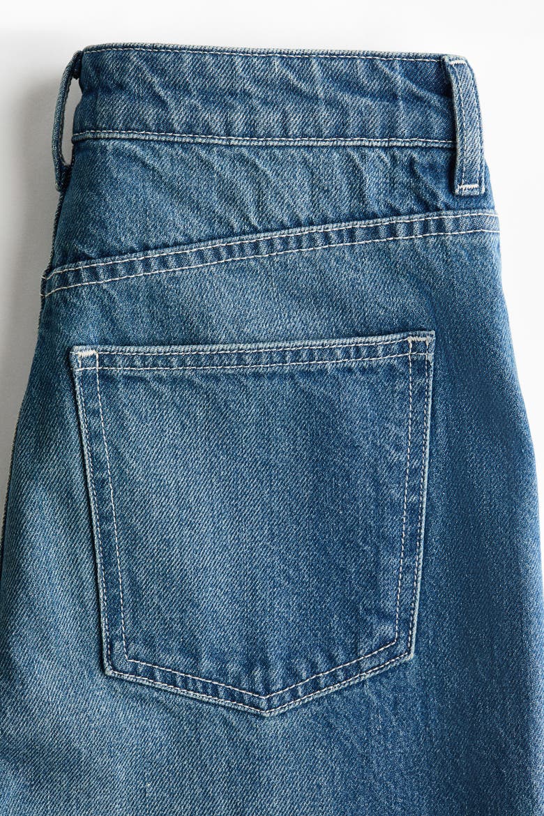 Wide High Jeans, Alternate, color, Denim blue