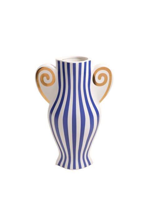 Longhu Ceramic Vase 14 In