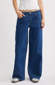 BP. Low Rise Baggy Wide Leg Jeans