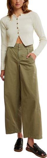 Rylee Wide Leg Chinos