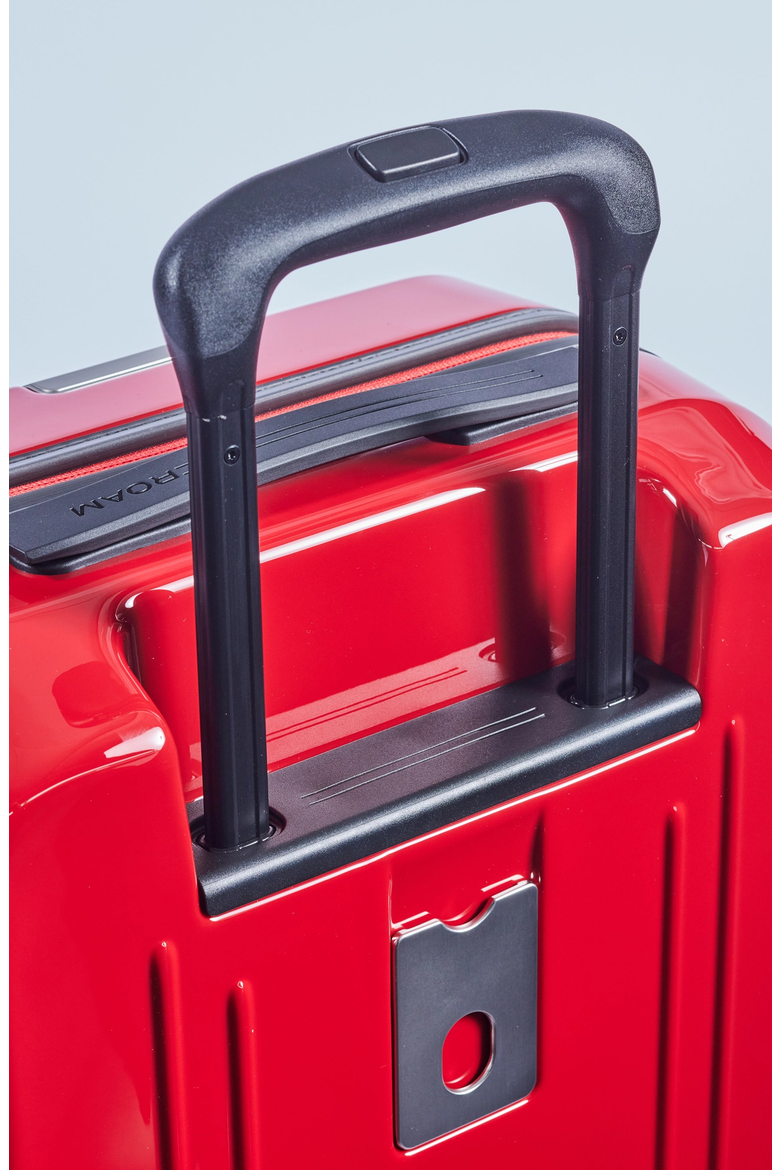 Carry-On Luggage, Alternate, color, Red Gloss / Black Trim