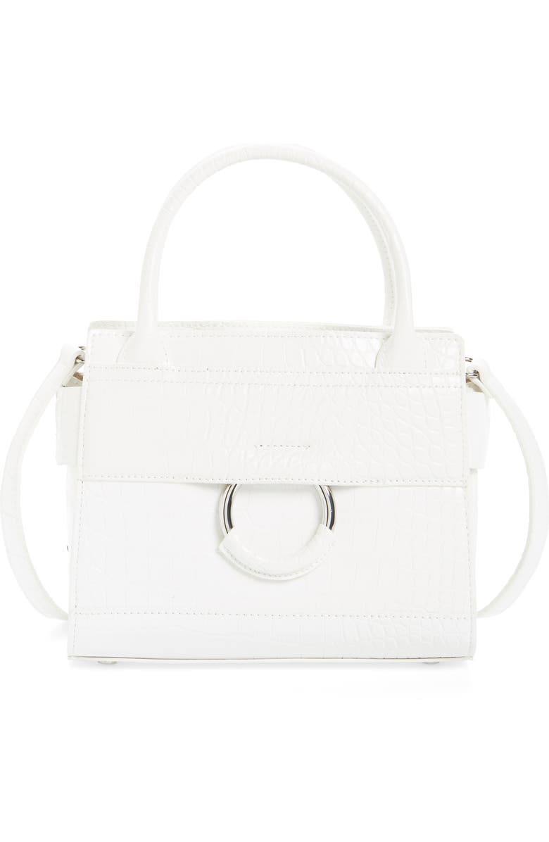 Sam Edelman Mini Chiara Faux Leather Satchel, Main, color,