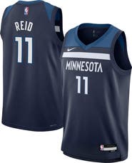 Nike Youth Nike Naz Reid Navy Minnesota Timberwolves Swingman Jersey - Icon Edition