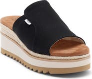 TOMS Adria Platform Wedge Sandal