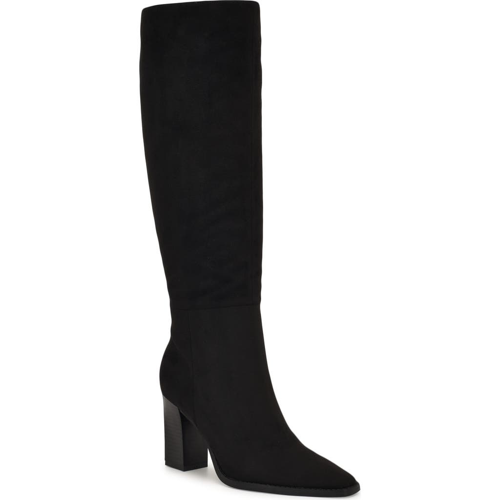 Nine West Zeran Knee High Boot In Black