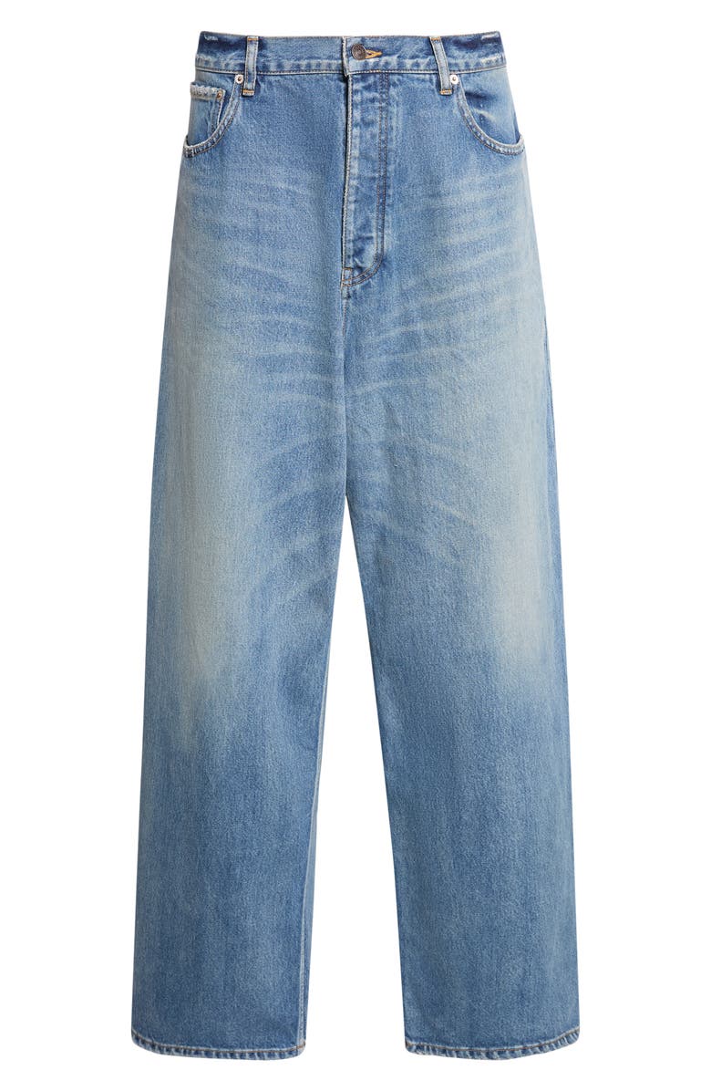 Balenciaga Baggy Jeans, Alternate, color, 5002 Aubergine