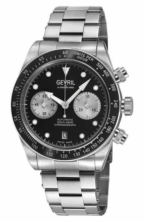 Barclay Swiss Automatic Bracelet Watch, 42mm