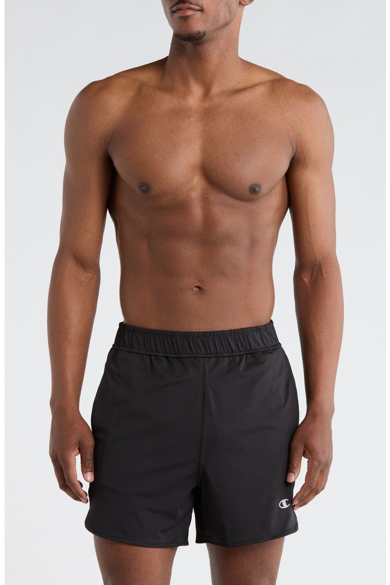 Tech Swim Trunks, Main, color, BLACK