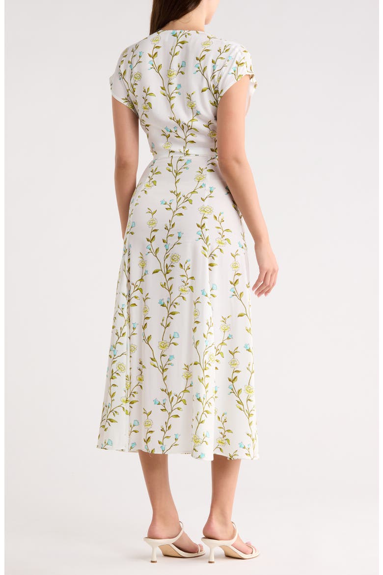 Tie Neck Top, Alternate, color, LEMON