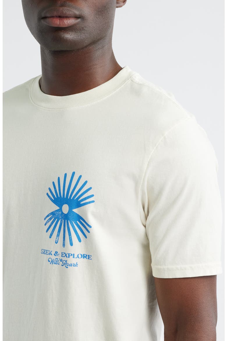 Seek and Explore Cottton Graphic T-Shirt, Alternate, color, WASHED OFF