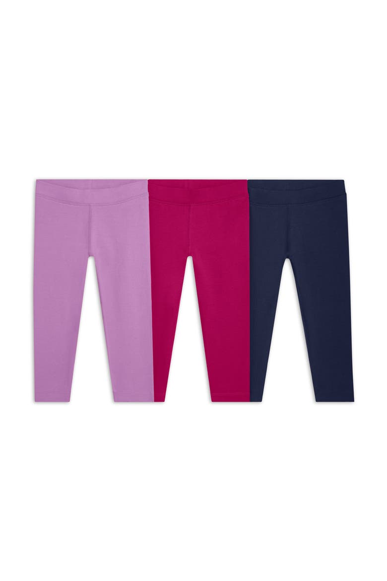 Kids Capri Legging 3-Pack, Main, color, Lavender Mix