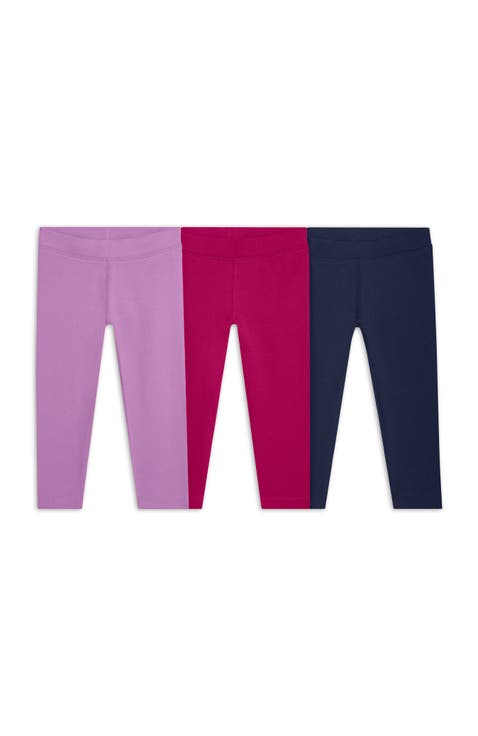 Kids Capri Legging 3-Pack (Toddler, Little Kid, & Big Kid)