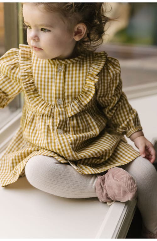 Pehr Organic Cotton Corduroy Bootie In Thistle