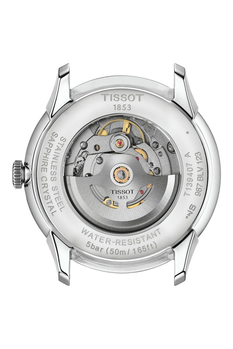 Chemin des Tourelles Powermatic 80 Bracelet Watch, 42mm, Alternate, color, SILVER
