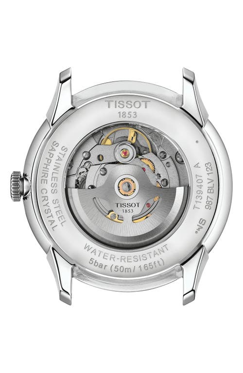 Tissot Chemin Des Tourelles Powermatic 80 Bracelet Watch, 42mm In Silver