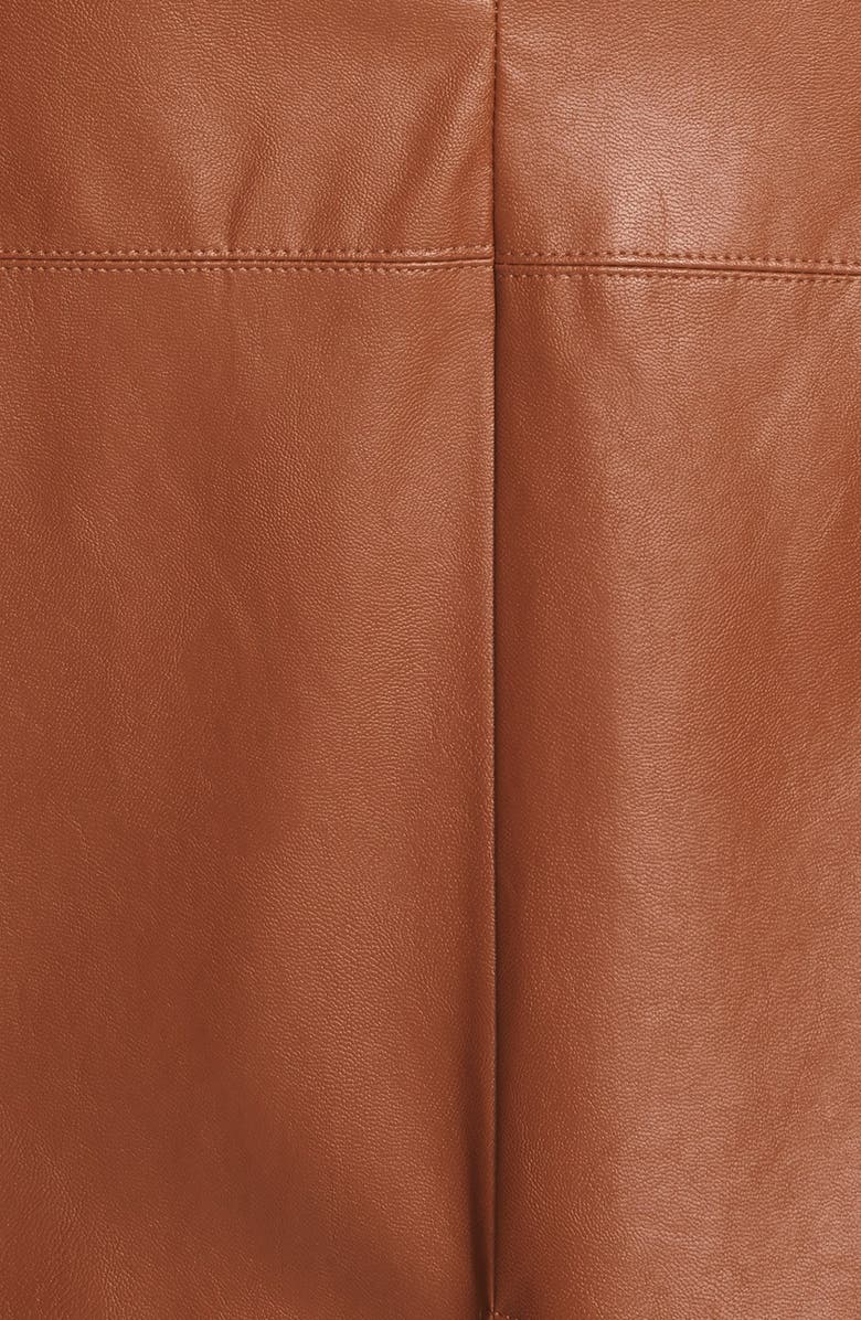 Missguided Faux Leather Pencil Skirt, Alternate, color,