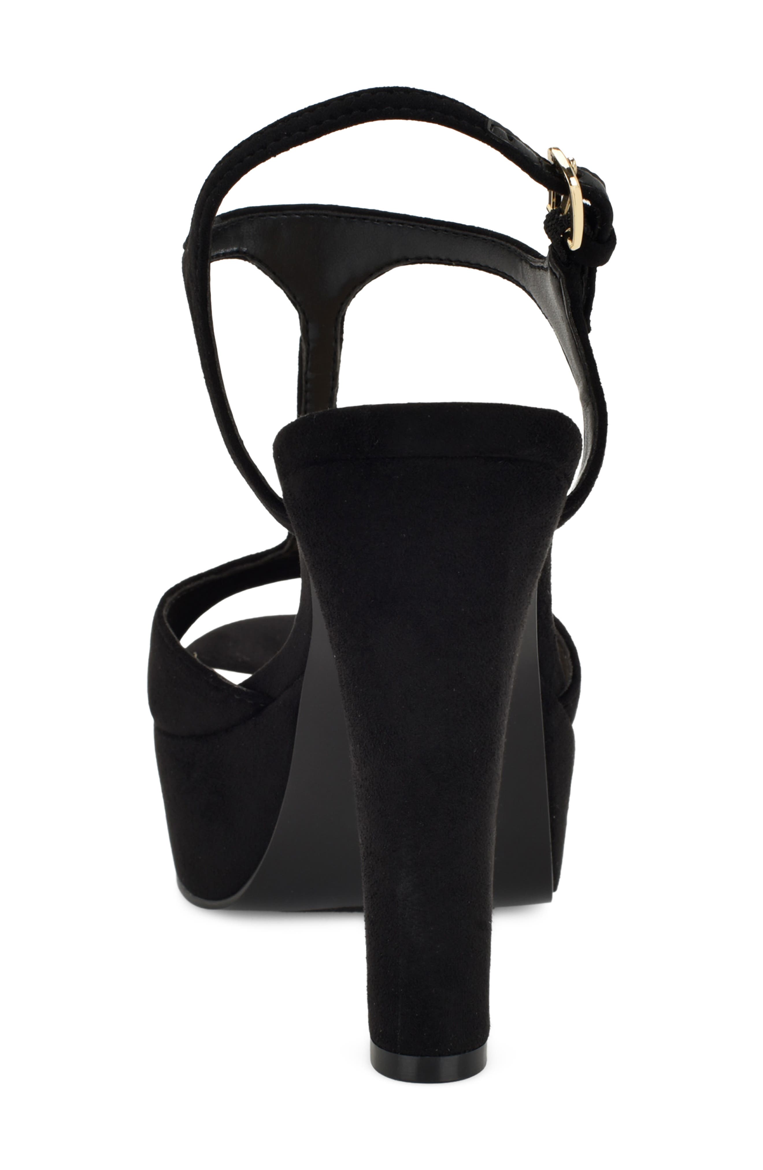 Naini Platform Sandal, Alternate, color, BLACK